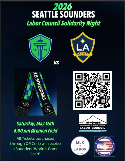 Sounders/Labor Council Solidarity Night